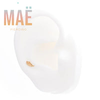 MAË - 14k Gold - Angel WIng - Threadless end