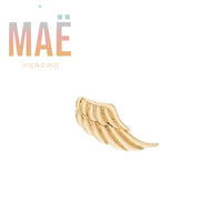 MAË - 14k Gold - Angel WIng - Threadless end