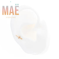 MAË - 14k Gold - Dagger - Threadless end