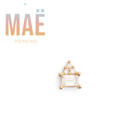 MAË - 14k Gold - Royal - Threadless end