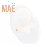 MAË - 14k Gold - Seahorse - Threadless end