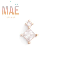 MAË - 14k Gold - Serephina - Cz - Threadless end