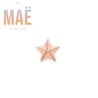 MAË - 14k Gold - Star - Threadless end
