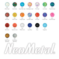 Neometal - Curved Cabochon Clusters - threadless ends