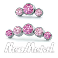 Neometal - Dreamland Curved Clusters - threadless ends