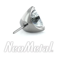 Neometal - Trillion gem - threadless ends