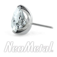 Neometal - Trillion gem - threadless ends