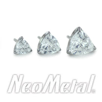 Neometal - Trillion gem - threadless ends