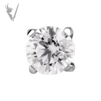 Valkyrie - Titanium Threadless Prong Set gem