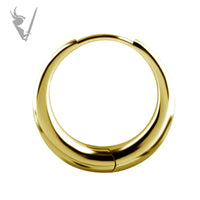 Valkyrie -  CoCr Gold pvd - Hoop earrings
