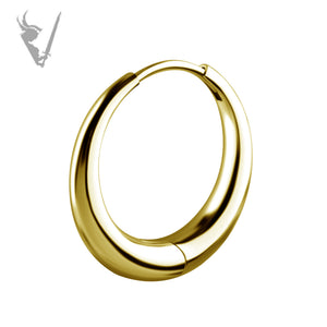 Valkyrie -  CoCr Gold pvd - Hoop earrings