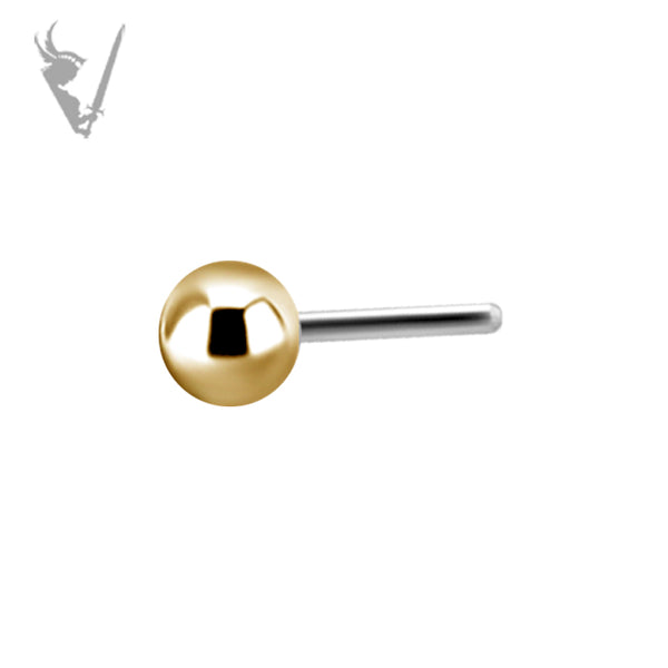 Valkyrie - 18K Gold Threadless Ball Top