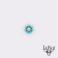 LeRoi SS316L Labrets w/haute couture tops