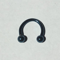 Valkyrie - Stainless steel coloured 16g circular barbells