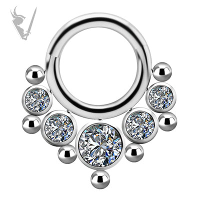 Valkyrie - 16g Titanium Jeweled cluster clicker
