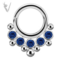 Valkyrie - 16g Titanium Jeweled cluster clicker
