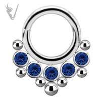 Valkyrie - 16g Titanium Jeweled cluster clicker