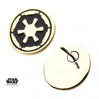 Invictus - 14kt Yellow Gold Threadless Star Wars Imperial Symbol Top