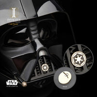 Invictus - 14kt Yellow Gold Threadless Star Wars Imperial Symbol Top