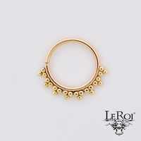 LeRoi - 14k Gold Seamless Talia ring