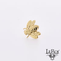 LeRoi - Bee - 14k Threadless End