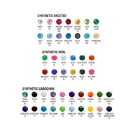 LeRoi Titanium Double jeweled navel barbells (int threads)
