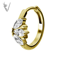 Valkyrie - Gold PVD Stainless steel ear hoops