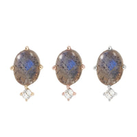 Buddha Jewelry Organics - Descendant Labradorite + Topaz - Threadless End