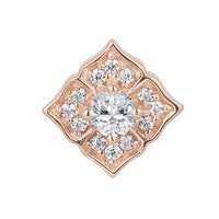 Buddha Jewelry Organics -Grace CZ - Threadless End