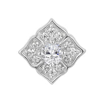 Buddha Jewelry Organics -Grace CZ - Threadless End