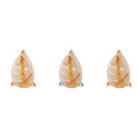 Buddha Jewelry Organics - Rutilated Quartz Pear - Threadless End
