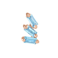 Buddha Jewelry Organics - Staxx - London Blue Topaz - Threadless End