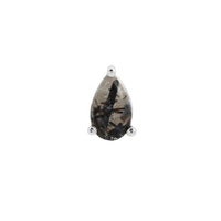 Buddha Jewelry Organics - Tourmalated Quartz Pear - Threadless End