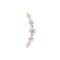 Buddha Jewelry Organics -Eternal CZ - Threadless End