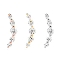 Buddha Jewelry Organics -Eternal CZ - Threadless End