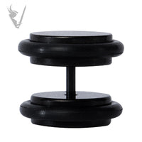 Valkyrie - Black PVD fake plugs