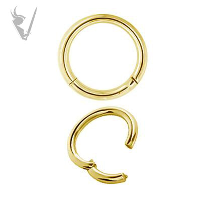 Valkyrie - Gold PVD Stainless steel clicker rings