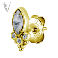 Valkyrie - Gold/rose gold PVD Stainless steel  ear studs