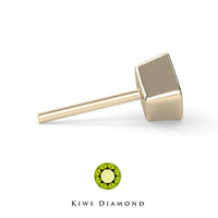 Kiwi Diamond - Jana - Threadless end
