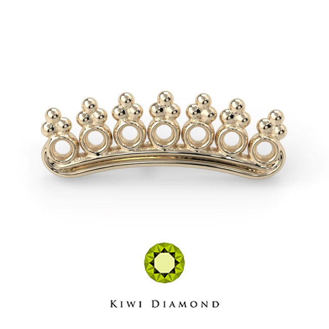Kiwi Diamond - Shiva Arc - Threaded end