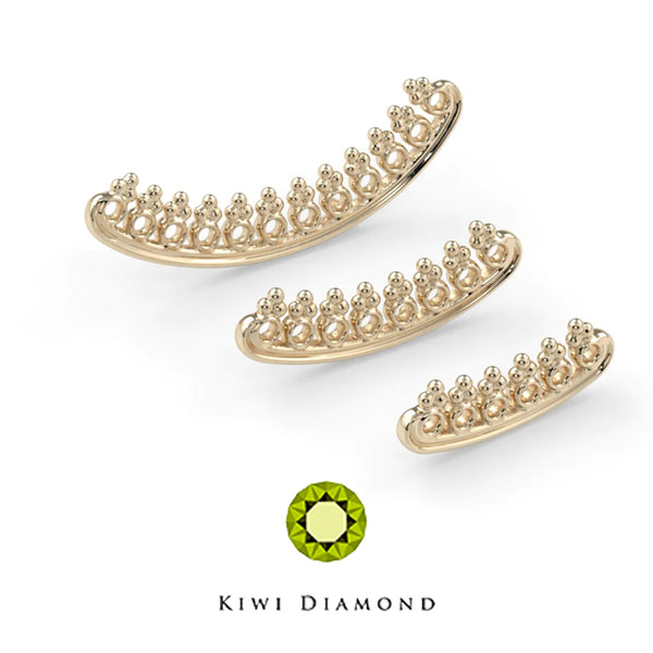 Kiwi Diamond - Vishnu Arc - Threaded end
