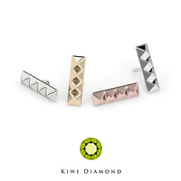 Kiwi Diamond - Pyramid Bar - Threadless end