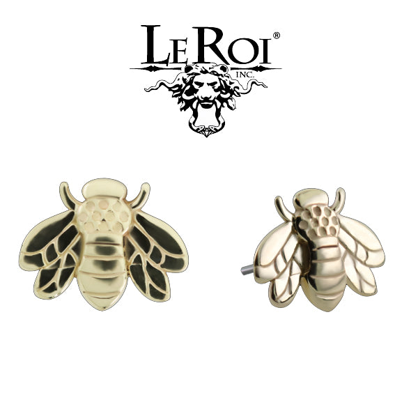 LeRoi - Bee - 14k Threadless End