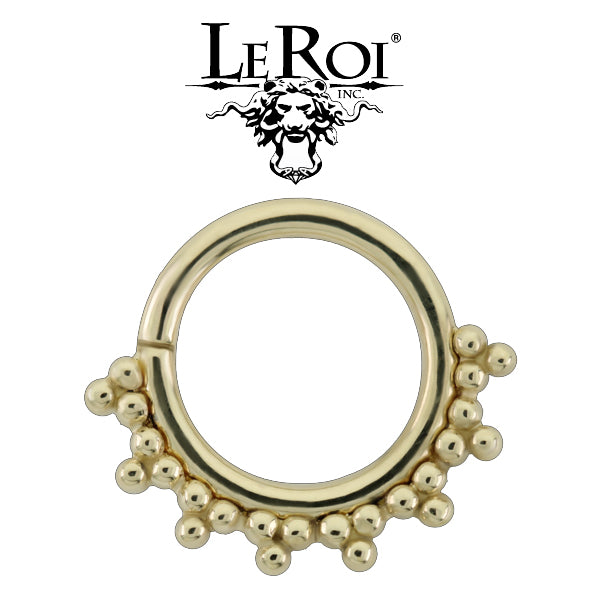 LeRoi - 14k Gold Seamless Talia ring