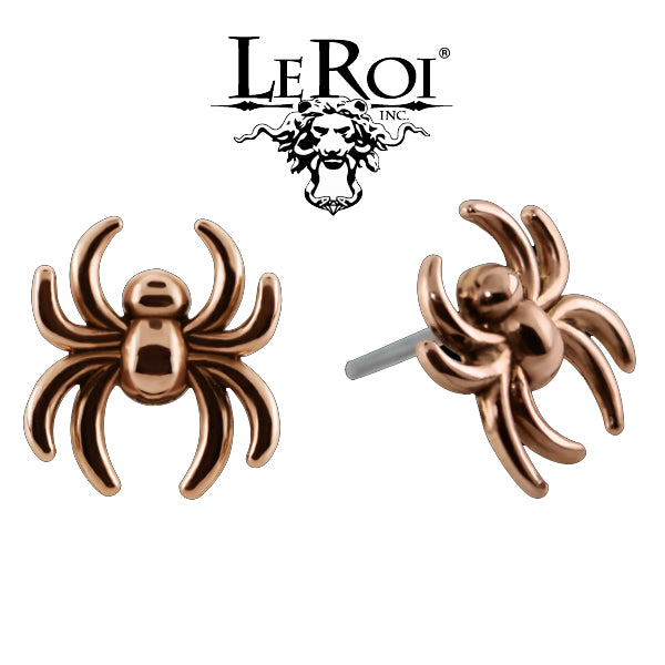 LeRoi - Spider - 14k Threadless End