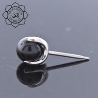 People's Jewelry - Titanium Prong set round