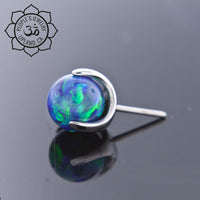 People's Jewelry - Titanium Prong set round