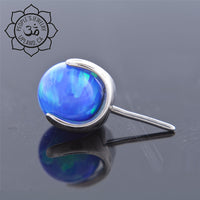 People's Jewelry - Titanium Prong set round