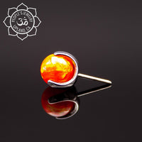 People's Jewelry - Titanium Prong set rounds