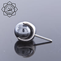 People's Jewelry - Titanium Prong set round